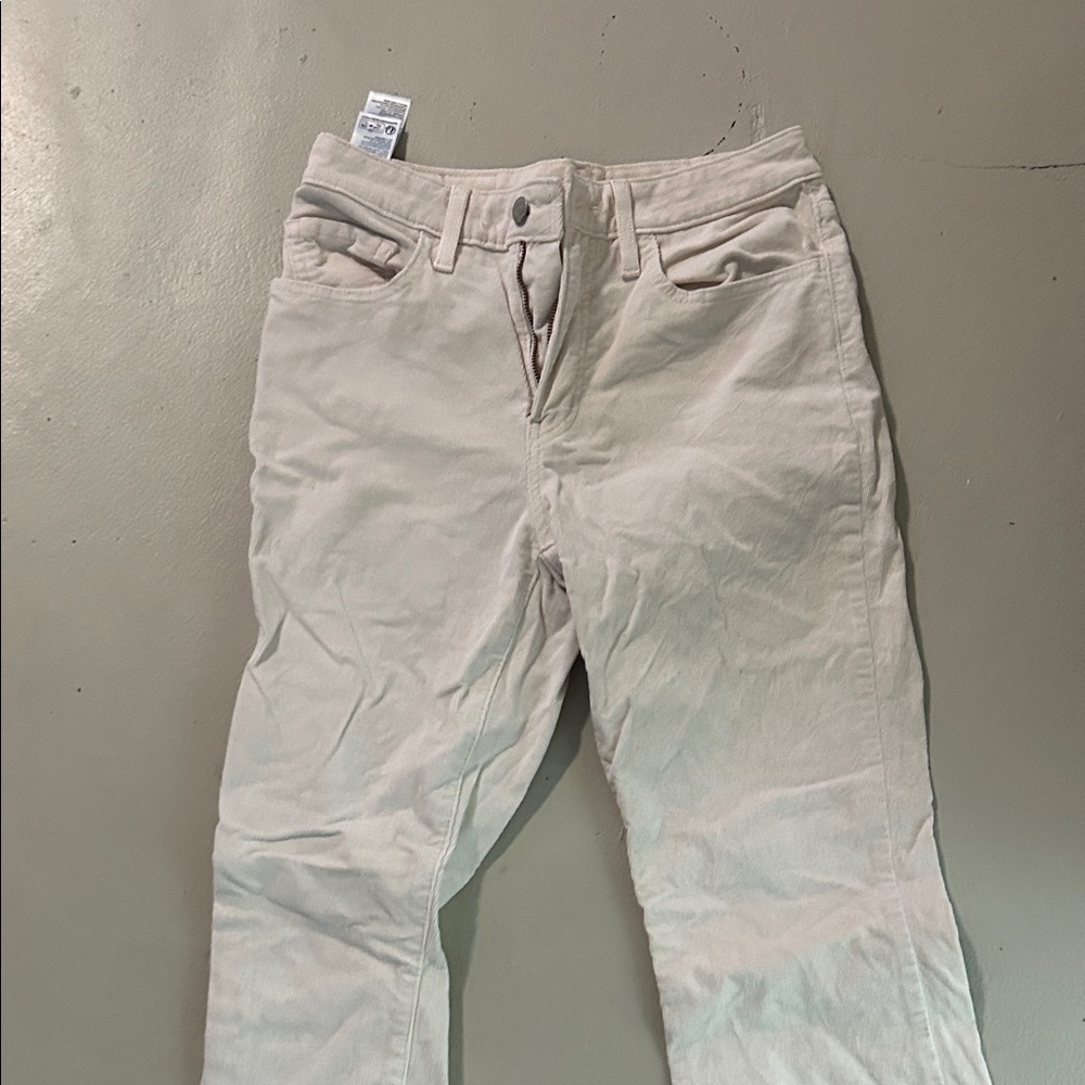Levi's Women's Beige Straight Leg Jeans